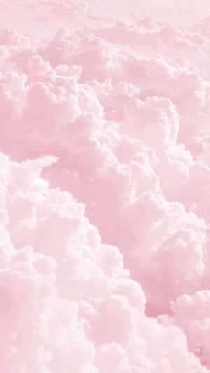 Let This Pink And White Aesthetic Take You To A Dream-like Place Wallpaper