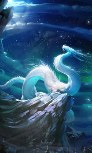 'let Your Imagination Take Flight With A Mystical Dragon' Wallpaper