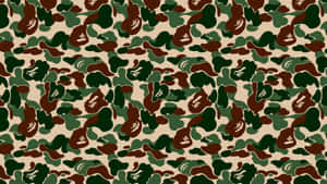 Let Your Style Come Through With Bape Camo! Wallpaper