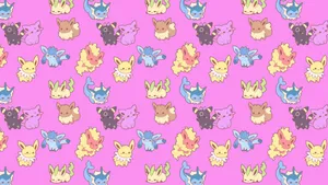 Let Your Style Sparkle And Shine With This Bright, Kawaii Pastel Wallpaper! Wallpaper