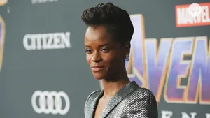 Letitia Wrightat Marvel Event Wallpaper