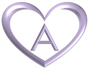 Letter A Heart Pfp Wallpaper