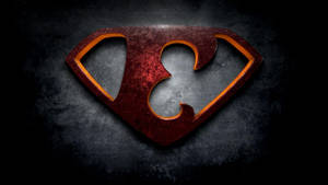 Letter E Superman Logo Wallpaper