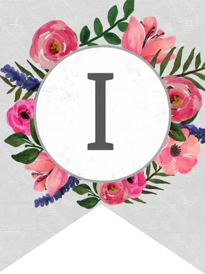 Letter I Digital Art Wallpaper