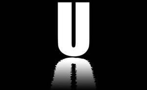 Letter U Reflection Wallpaper