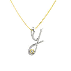 Letter Y Pendant Necklace Wallpaper