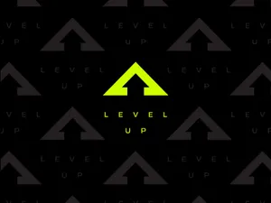 Level Up Logo Wallpaper