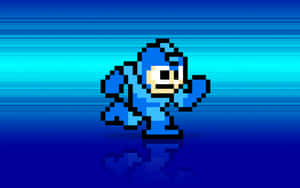 Level Up With Mega Man Wallpaper