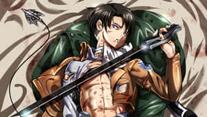 Levi Ackerman In Attack On Titan Wallpaper