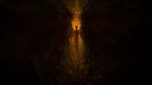 Levitating Devil Wallpaper