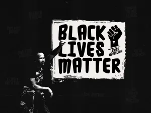 Lewis Hamilton Raises Fist In Black Lives Matter Solidarity Wallpaper