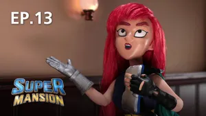 Lex Lightning From Supermansion Wallpaper