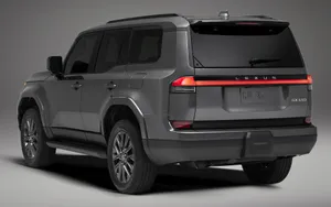 Lexus G X S U V Rear View Wallpaper