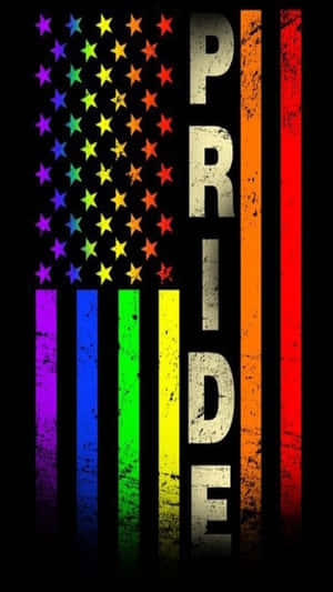 Lgbt Pride-themed Iphone Wallpaper Wallpaper