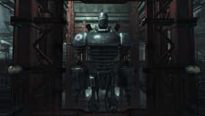 Liberty Prime From The Fallout Video Game Series Wallpaper