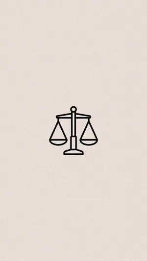 Libra Scale Doodle Wallpaper