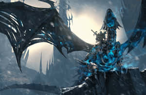 Lich King Arthas Fantasy Artwork Wallpaper