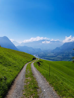 Lichtenstein Road Trail Wallpaper