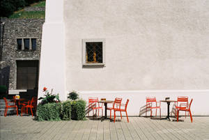 Liechtenstein Al Fresco Diner Wallpaper