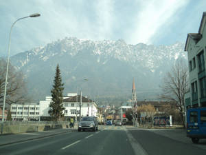 Liechtenstein From The Road Wallpaper