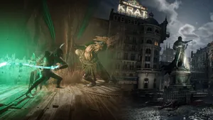 Liesof P Combat Scene Wallpaper