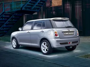 Lifan320 Compact Car Parked Wallpaper