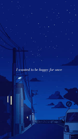 “life Can Be Hard, But We Can Find Solace In Our Phones.” Wallpaper