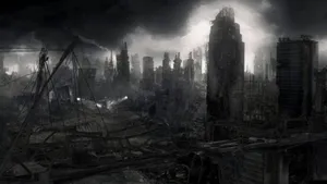 Life In A Post-apocalyptic World Wallpaper