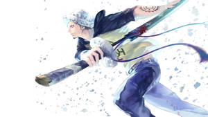 “life Of The Party: Trafalgar Law” Wallpaper