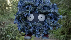 Lifelike Interpretation Of Tangela, The Classic Pokemon Character Wallpaper