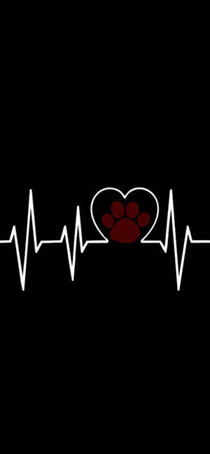 Lifeline Paw Print Wallpaper