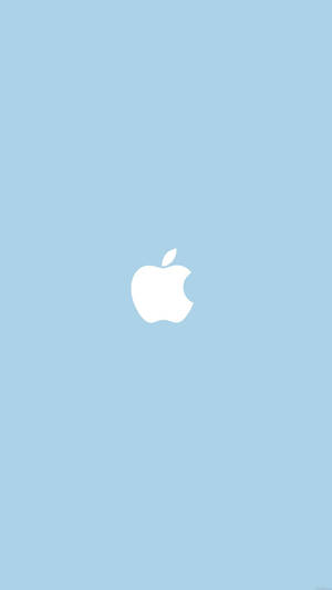 Light Blue Aesthetic Apple Wallpaper