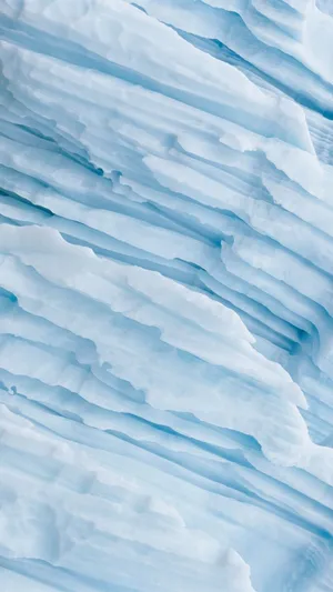 Light Blue Aesthetic Soap Shavings Wallpaper