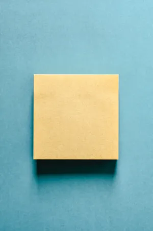 Light Blue Aesthetic Yellow Square Wallpaper