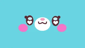 Light Blue Kawaii Cover Photo Wallpaper