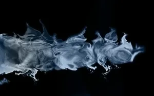 Light Blue Smoke Hd Wallpaper