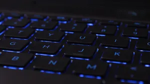 Light Gaming Peripheral Keyboard Wallpaper