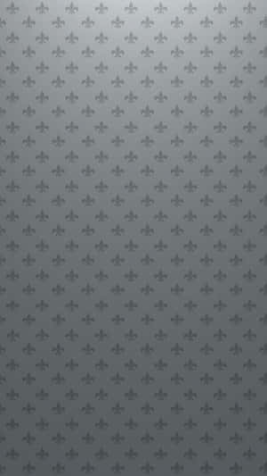 Light Gray Iphone Against A White Surface Wallpaper