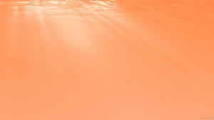 Light Orange Sunbeam Water Texture Wallpaper