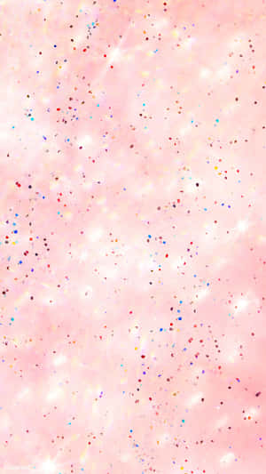 Light Pink Glitter Texture Wallpaper