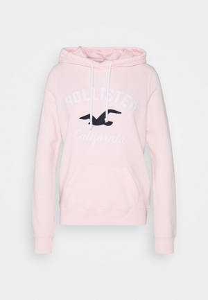 Light Pink Hollister Hoodie Jacket Wallpaper