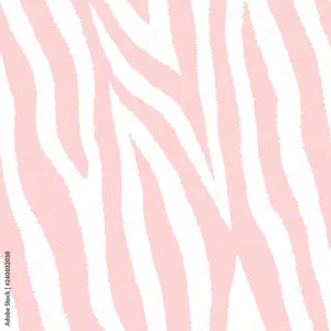 Light Pink Zebra Print Background Wallpaper