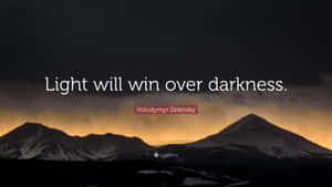 Light Will Win Over Darkness Wallpaper