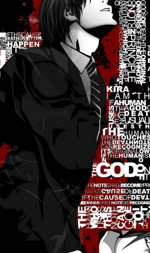 Light Yagami Death Note Phone Background Wallpaper
