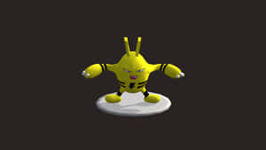 Light Yellow 3d Elekid Wallpaper