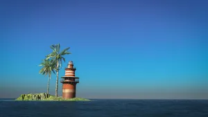 Lighthouse Render Wallpaper