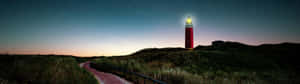 Lighthouse Ultra Hd Dual Monitor - Wallpaper Wallpaper