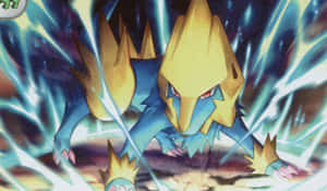 Lightings In Manectric Wallpaper