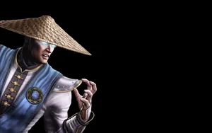 Lightning Strikes With Raiden From Mortal Kombat Wallpaper