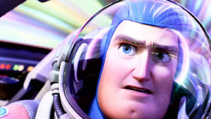 Lightyear Looking Dazzled Wallpaper